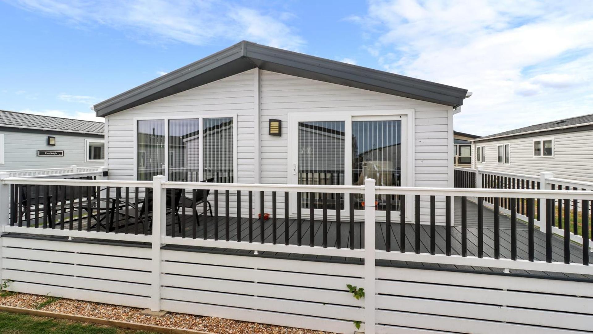 33 Beach Retreat Lodge Pevensey Bay Holiday Park Exterior foto