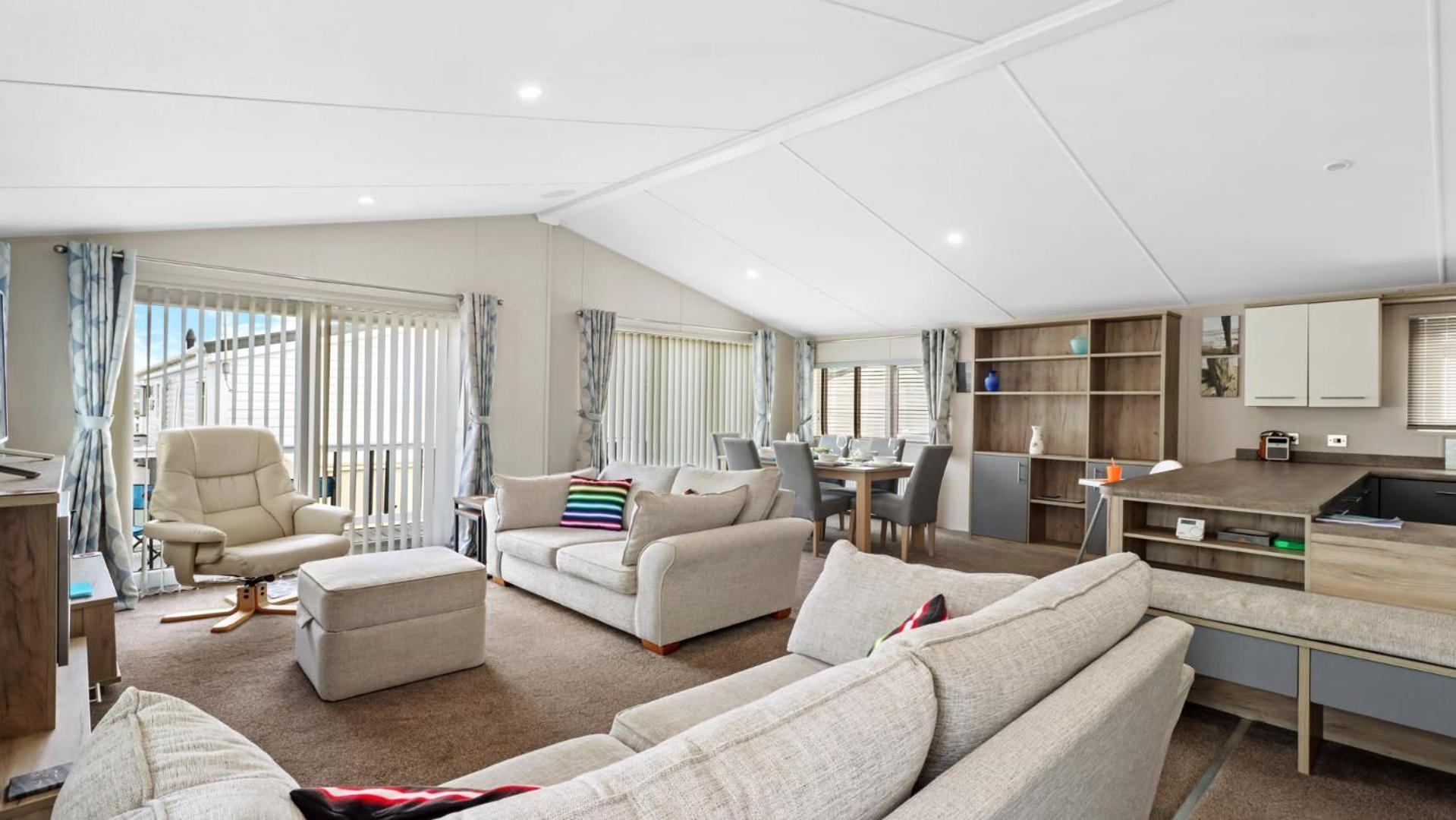 33 Beach Retreat Lodge Pevensey Bay Holiday Park Exterior foto